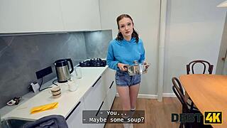 wanna see this russian college slut's first anal with her natural tits out?