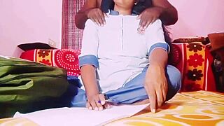 indian teen big boobs girl rides neighbor uncle cock with dirty telugu talk till orgasm