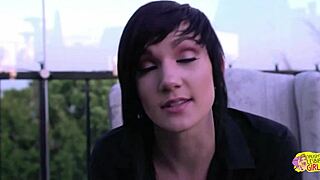 yo these goth babes finger each others pussies till they cum hard together in pov