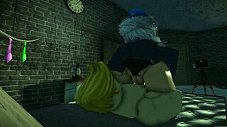 ROBLOX SLUT TAKES MONSTER COCK POUNDING AND CUMS EVERYWHERE!