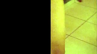 driver stretched my soaked vagina wide while cuck watched up close