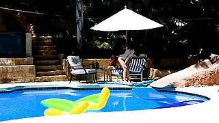 hey emma haize you deepthroat that huge cock so good poolside in pov before taking the facial