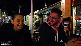 Annalisa Danika and Steve share a lively bedroom gathering.