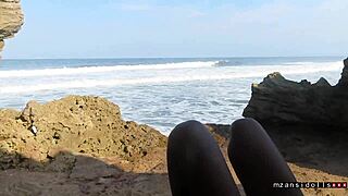 Beach sex vacation explodes with wild banging and cum on ass!