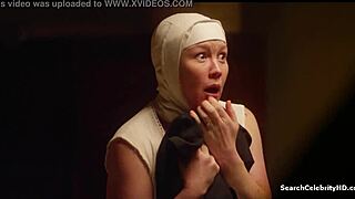 gracie gilbert bares her big tits for a steamy handjob blowjob scene??