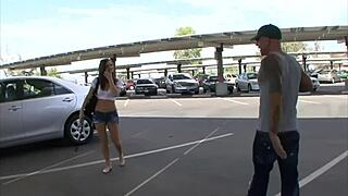 A hot Lily Carter takes Barry Scott's huge cock hard