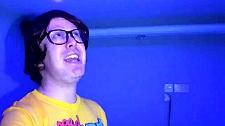 Busty British babe tricked into first-time cock sucking and handjob