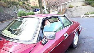 beautiful japanese milf model's huge natural tits exposed in secret footage