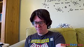 Busty British babe tricked into first-time cock sucking and handjob