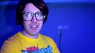 Busty British babe tricked into first-time cock sucking and handjob