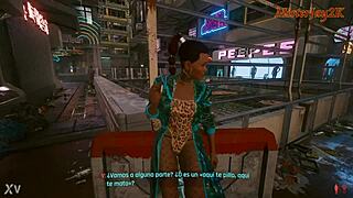 guy hooks ebony street doll for cyberpunk jig jig