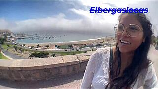 i went on blind tinder date but she took me backstage to fuck her huge tits n ass live 🎥🍑