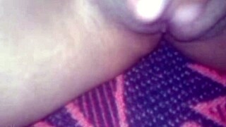 frantic pussy rubbing builds to intense soaking orgasm