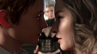 Two Busty Blondes Share Young Stud's Big Cock in Wild Anal Threesome Game