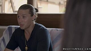 husband pounds his floppy titted wife's big rack 😍🍆