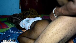 After she stroked my thick cock hard, we went straight into intense bent-over doggystyle ass pounding