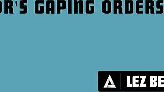 nurse yhivi and doctor casey calvert fist ravyn alexa's busty ass in exam