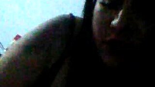 i watch her choke on fat black cock while bf stares helplessly