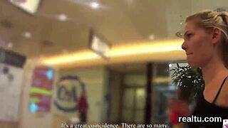 i seduce glamorous czech teen in store rip clothes pov fuck 