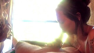 guy fucks his girlfriend and her sexy brazilian cousin big tits ass