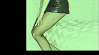 leather skirts hiding what aesthetic girls crave underneath