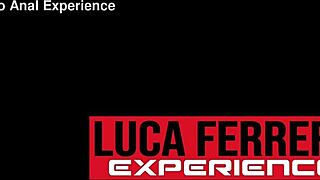 Wet Italian teen Bambolina gapes ass first time pees drinks rough anal cum!