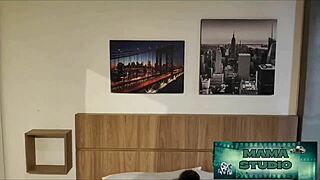 Fucked my sister-in-law's tight ass hard while brother was out!