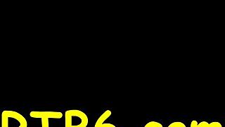 Sassy slave bound in BDSM game sucks cock like a pro for her master.