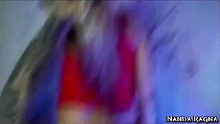 Blonde tattooed big ass sits and twerks on thick cock hard!