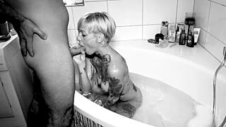 milf vicky 38 gets rough bathroom doggystyle fuck from andy star's monster cock