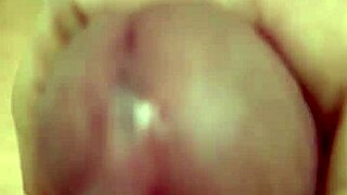 Nakedman15 strokes throbbing cock in intense close-up exhibitionist frenzy.