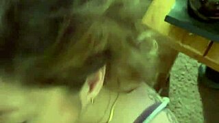 Damn, Sexy Milf Wife Deepthroats Hubby Till Massive Facial Cumshot!