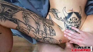 alex legend's huge cock dominates wet pussy orgy party goddesses