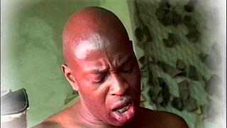 white slut rides big black cock cowgirl then bends for threesome deepthroat cumshot in stable