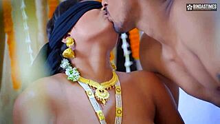 newlywed bhabhi gets blindfolded and fucked hard by devar in full homemade movie