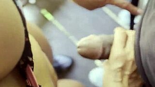 Peruvian redhead gulps stranger semen deep in jungle creampie