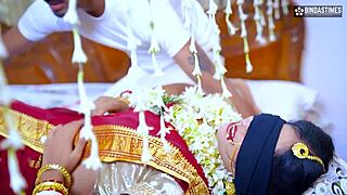 newlywed bhabhi gets blindfolded and fucked hard by devar in full homemade movie