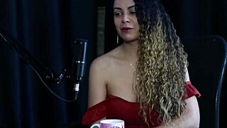 Charllottye sheer red starts soft with lingerie but swings wild in group bdsm with brazilian blondes