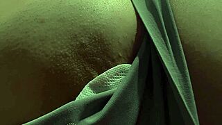 ultra close-up of delicate 18yo european girl's shaved pussy spread