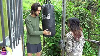 hey neighbor i punched you now suck my huge cock and fuck me