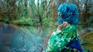 wakasa giri cosplay princess lays eggs in this eastern oviposition av pilot footage