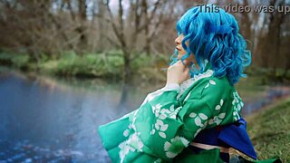 wakasa giri cosplay princess lays eggs in this eastern oviposition av pilot footage