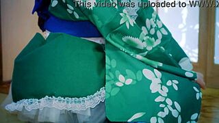 wakasa giri cosplay princess lays eggs in this eastern oviposition av pilot footage