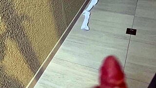 PERVERSE TEACHER FOLLOWS ME TO SCHOOL SHOWER STANDS FUCKING UNTIL CUMMING INSIDE