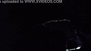 Angie Films Candid Car Creampie With Fat Whore Blowjob