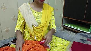 whoa daddy-in-law banging his stepdaughter hard in hindi audio 😏🇮🇳💦