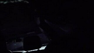 Angie Films Candid Car Creampie With Fat Whore Blowjob