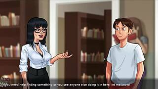 ever wonder what happens when a bookworm teacher gets caught fucking her student?