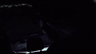 Angie Films Candid Car Creampie With Fat Whore Blowjob