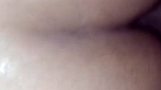 colombian stepmom's big ass gets anal fucked in bathroom